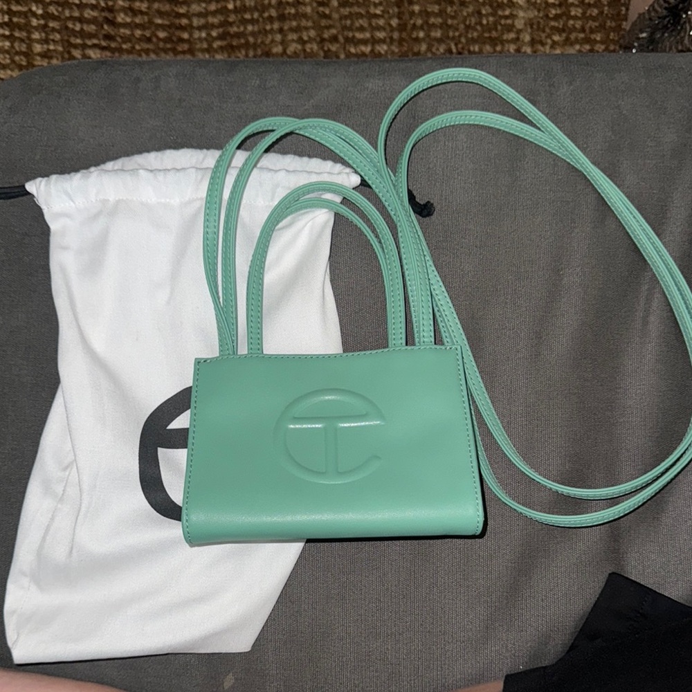 Telfar sage Green Mini Bag